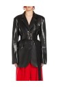 blazer-long-en-cuir-noir