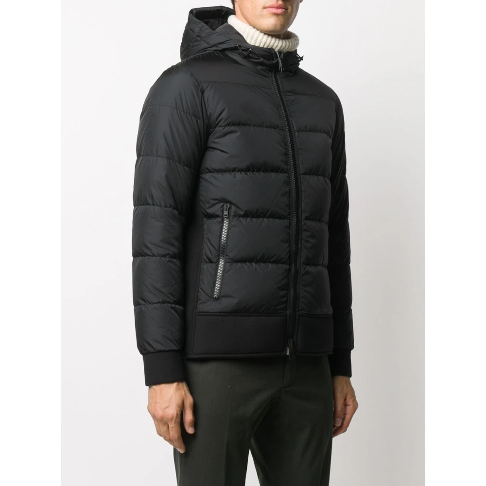 Herno Gewatteerde Scuba Jacket Black Heren
