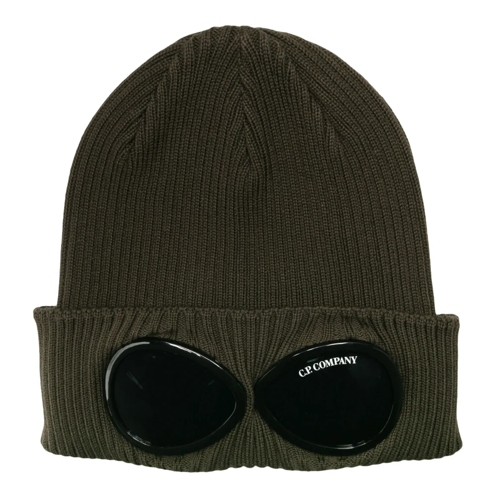 C.P. Company Groene Ribtrui met Goggle-lenzen Green Heren