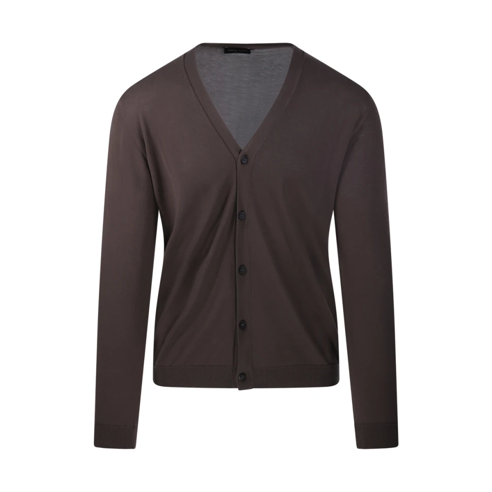 Knitwear > Cardigans - - Roberto Collina - Modalova