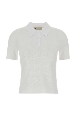 Pointelle Viscose Polo