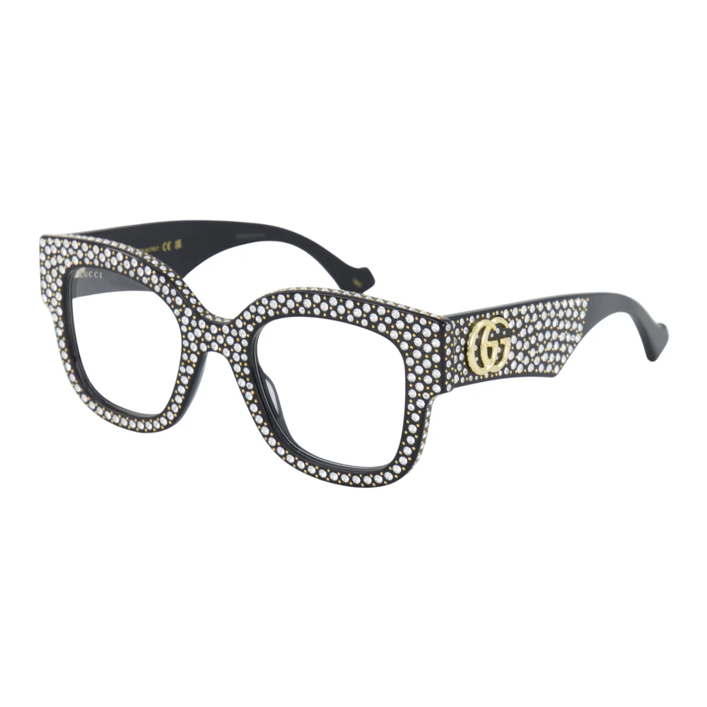 Gucci Oversized Cateye Solglasögon Black, Unisex