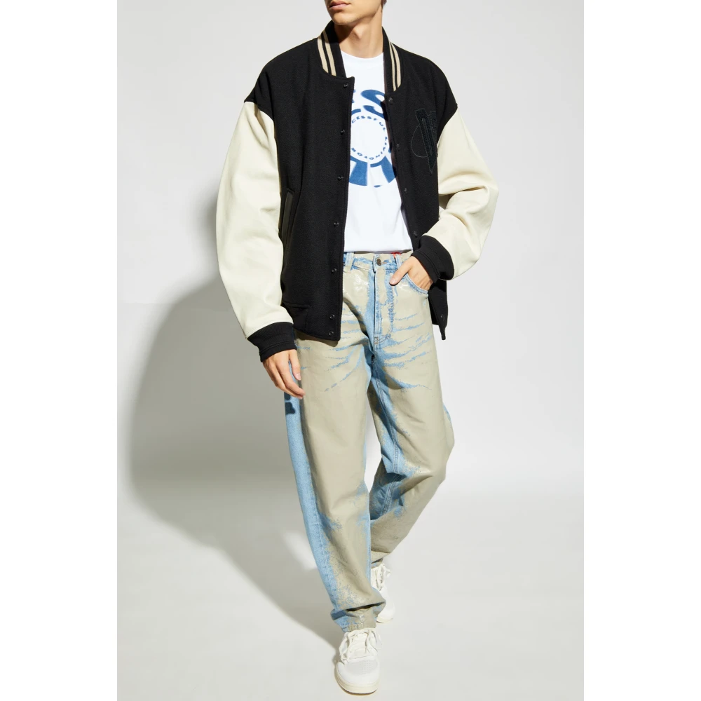 Diesel Jeans 2010 D-Macs-Fsf3 Beige Heren