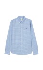 slim-fit-gouden-fleece-geruite-button-down-overhemd