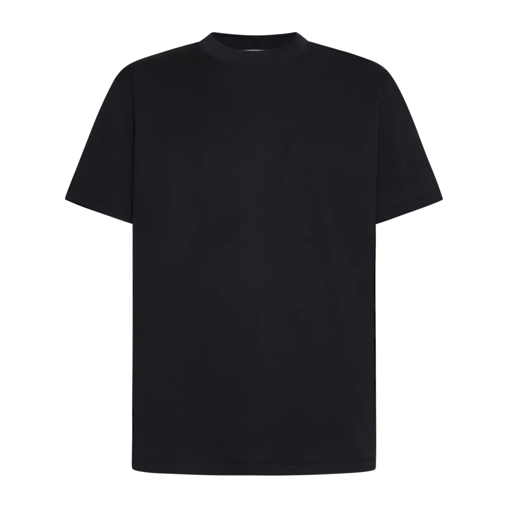 Lardini Zwarte T-shirts en Polos Black Heren