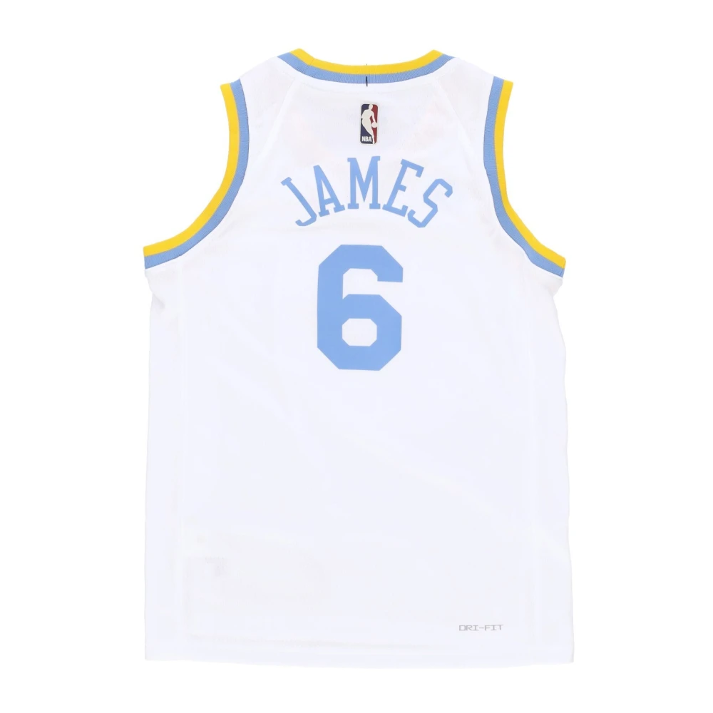 Nike LeBron James NBA HWC Swingman Jersey White Heren