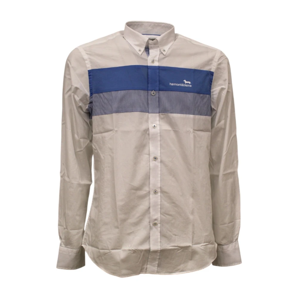 Harmont & Blaine Lange mouwen overhemd Blue Heren