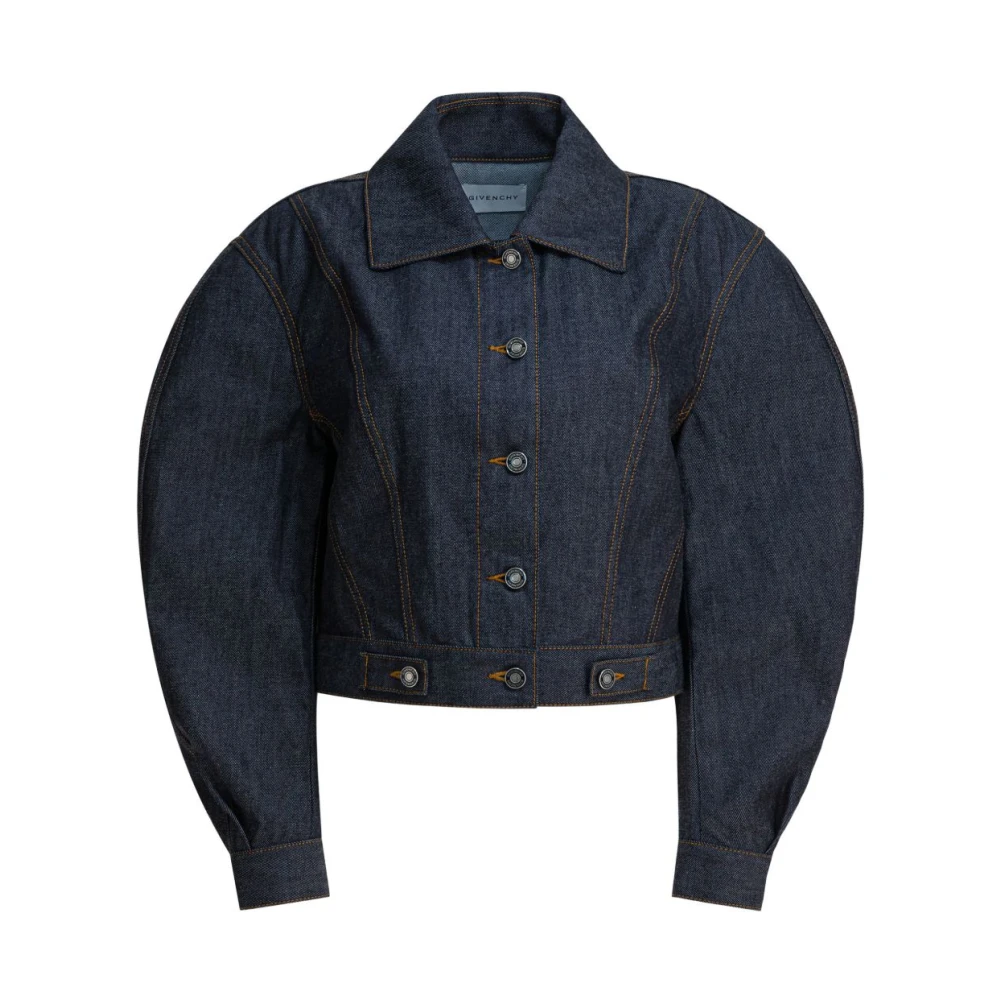 Givenchy Blå Back-To-Front Cocoon Jacket