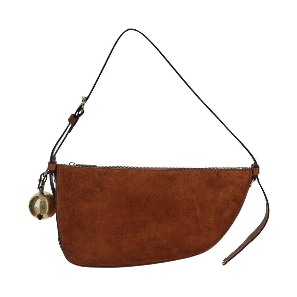 Burberry Women's Brown Shoulder Bags, One Size, Shield Sling Sue Shoulder Bag