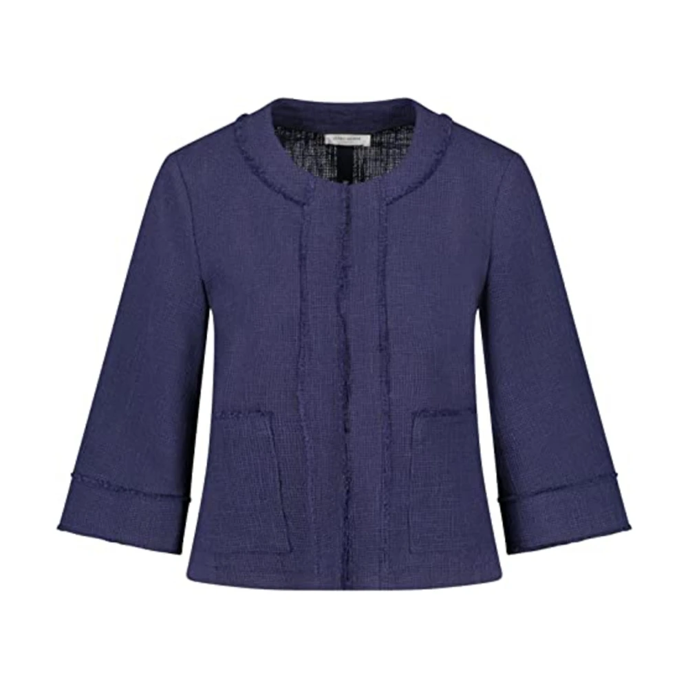 Gerry Weber Elegante Blazer voor Vrouwen Blue Dames