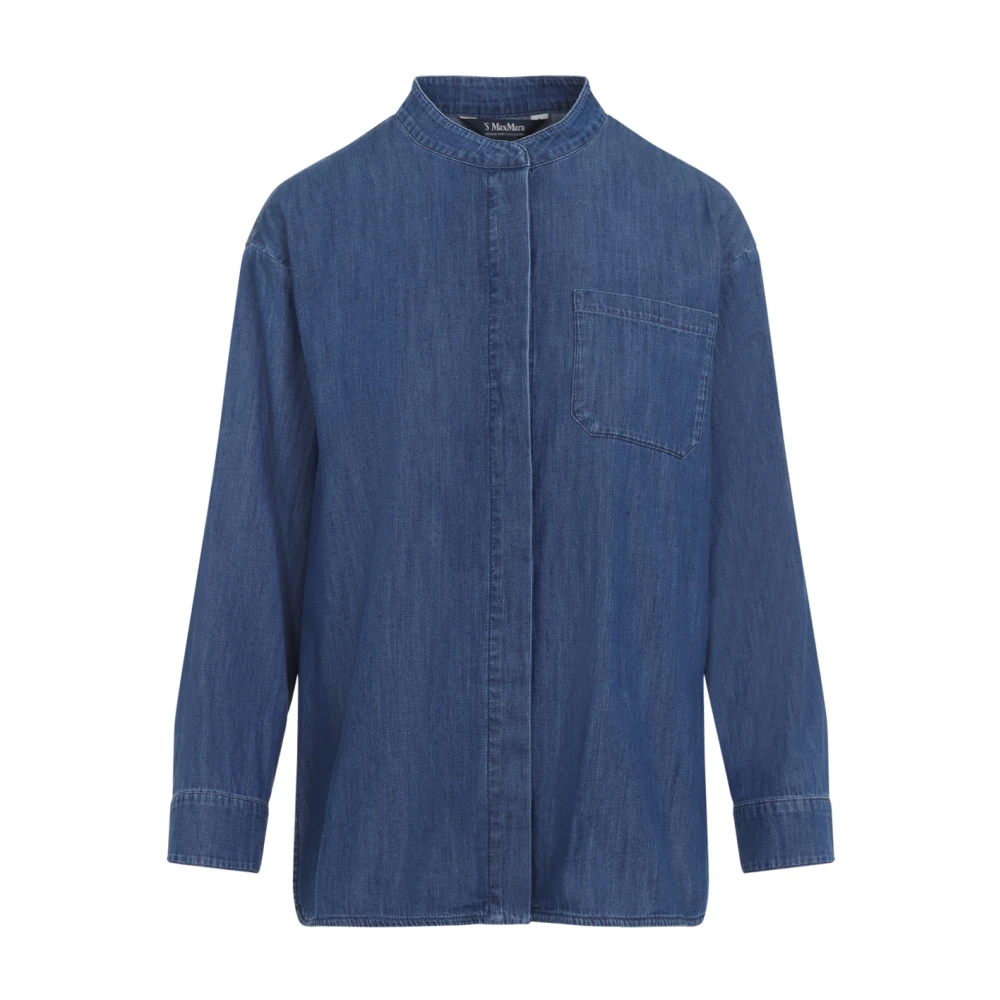 Blouses & Shirts > Denim Shirts - - Max Mara - Modalova
