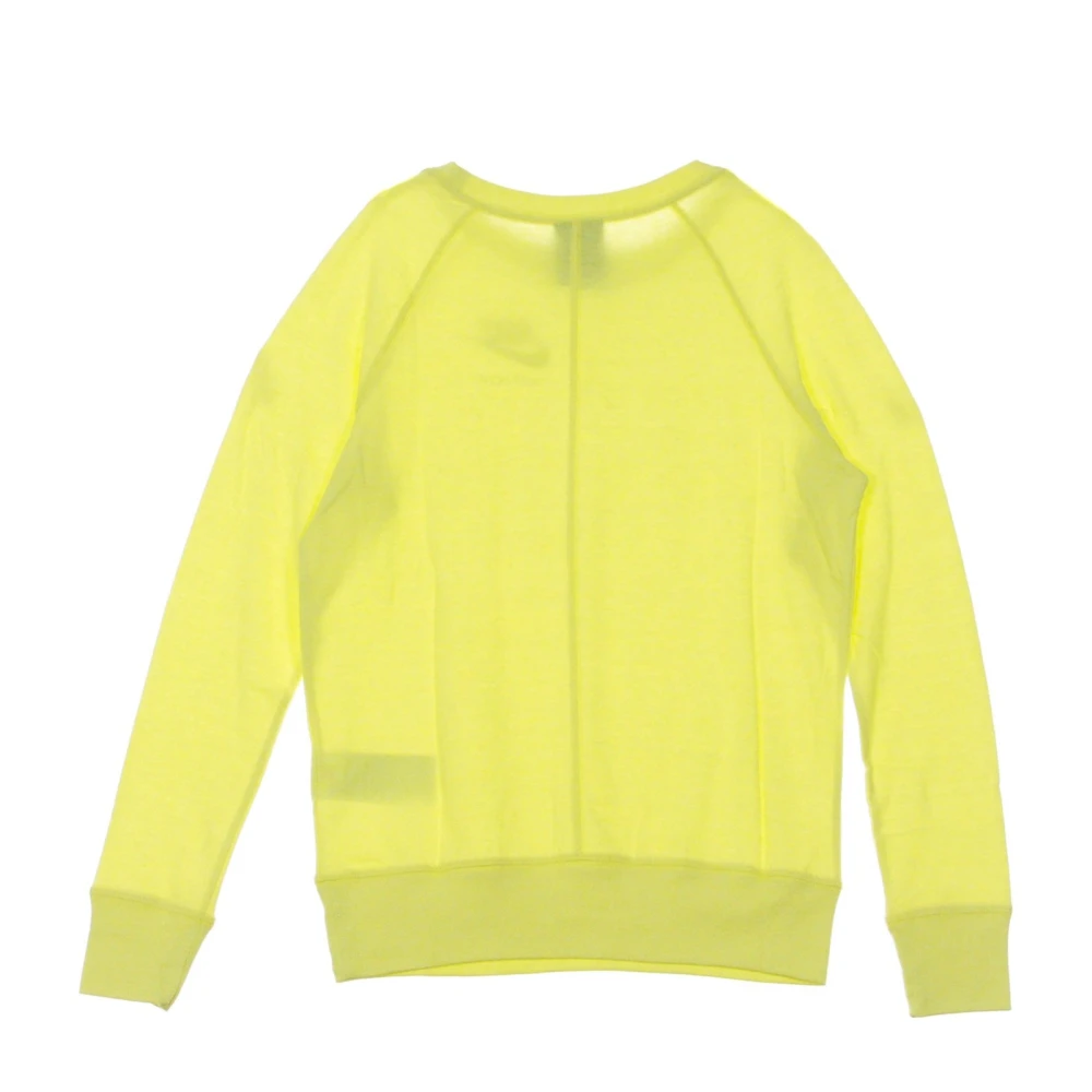 Nike Vintage Geel Lang Mouw T-Shirt Yellow Dames