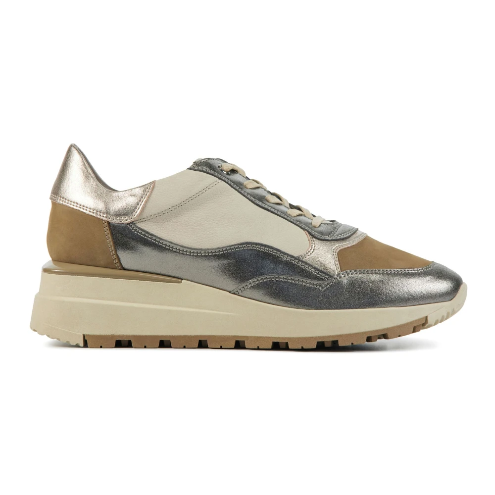 DL Sport Sneakers combi Dames Schoenen Beige