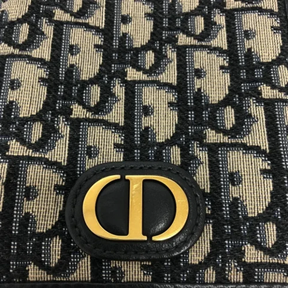 Dior Vintage Pre-owned Fabric dior-bags Blue Dames