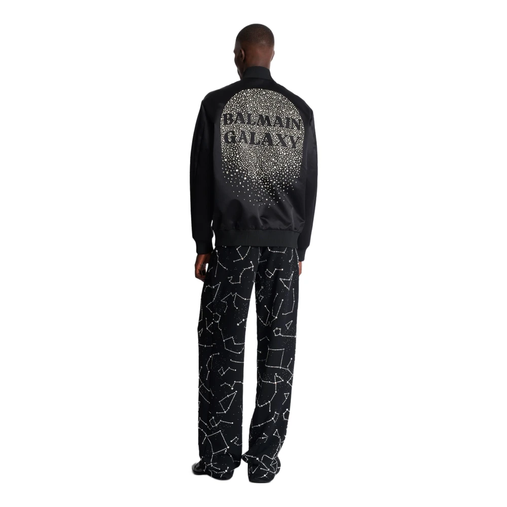 Balmain Bomber Jackets Black Heren