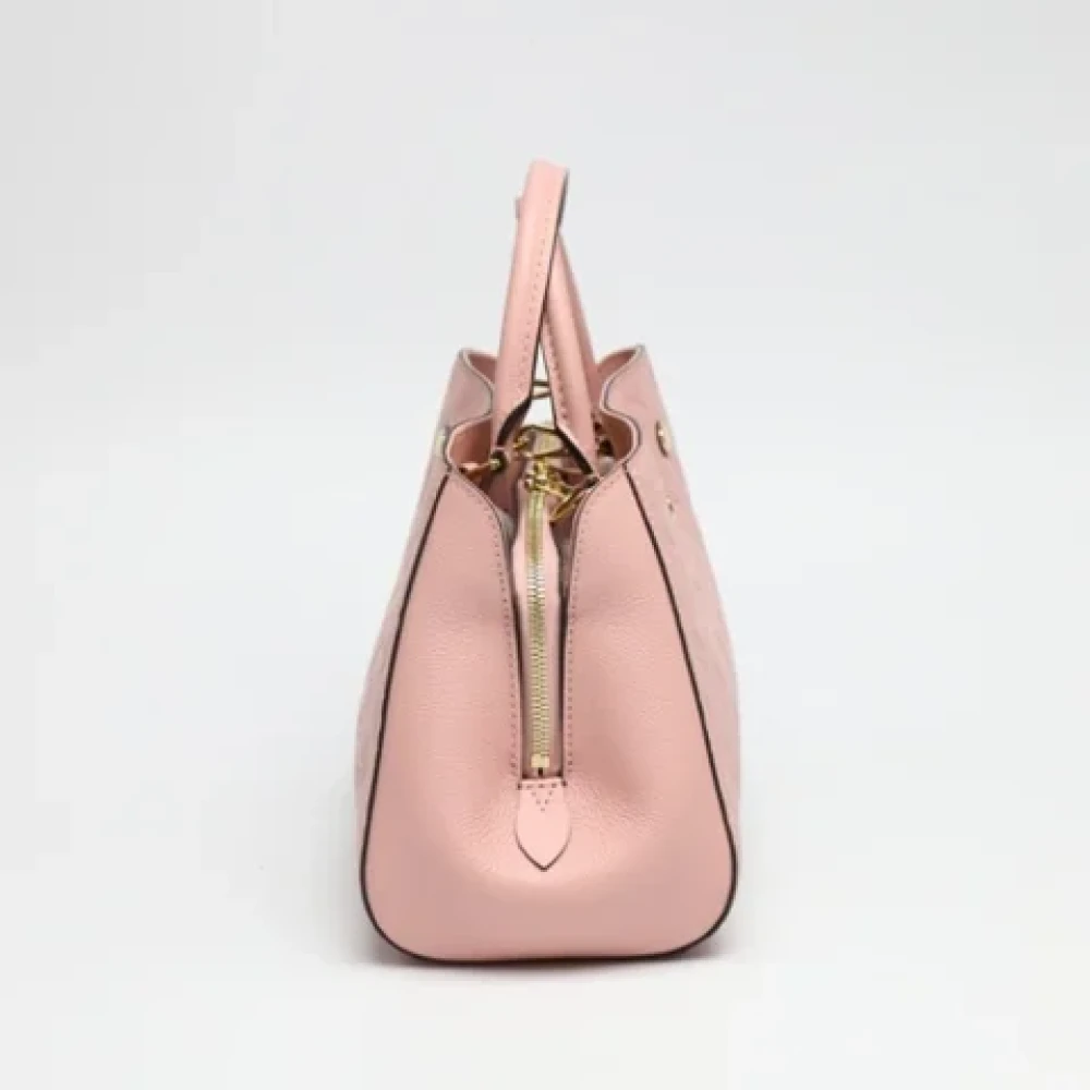 Louis Vuitton Vintage Pre-owned Fabric shoulder-bags Pink Dames