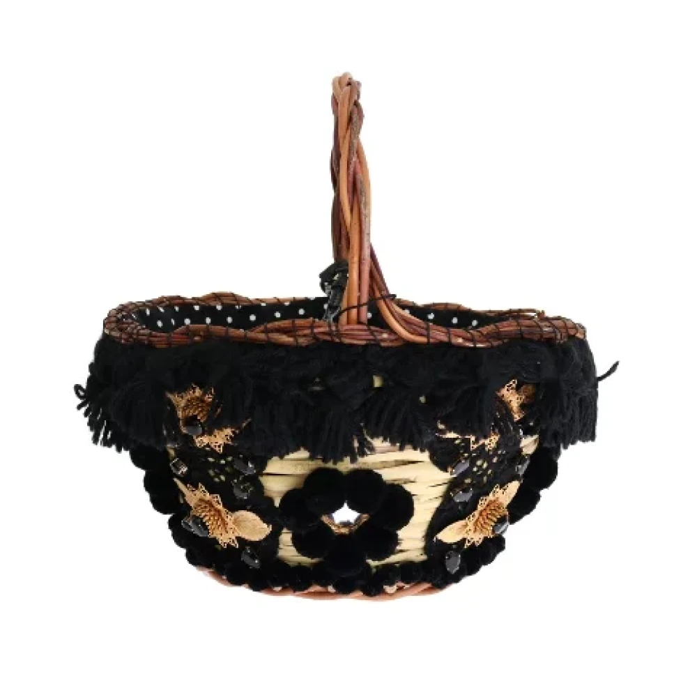 Dolce & Gabbana Pre-owned Fabric handbags Black Dames