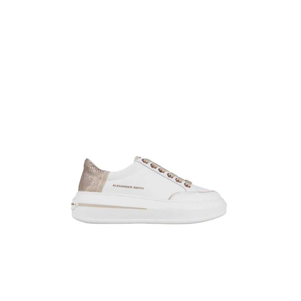 Alexander Smith Lancaster Sneakers Dames Schoenen Wit