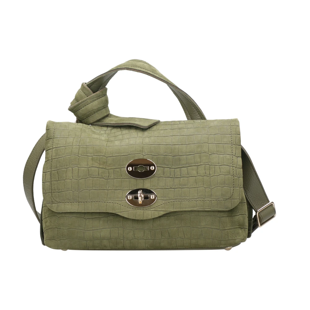 Zanellato Groene Postina Jones Caiman S Tas Green Dames