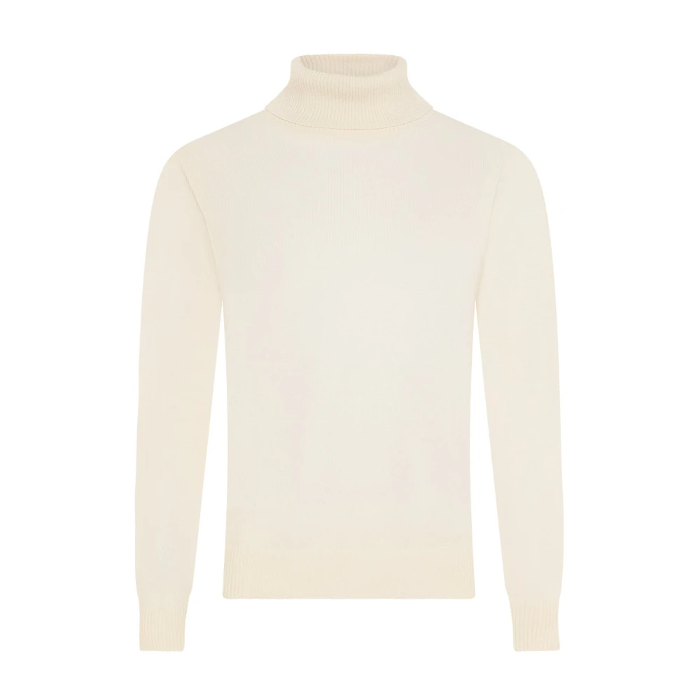 Windsor Kashmir Turtleneck Tröja Beige, Herr