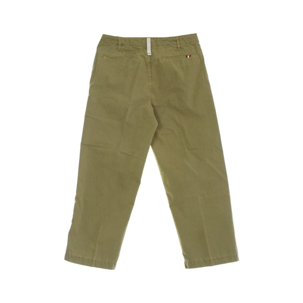 Amish Khaki Heren Lange Broek Green Heren