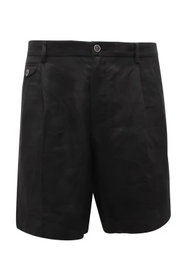 Linen Bermuda Shorts Made in Italy