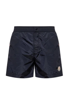Badshorts med randdetaljer