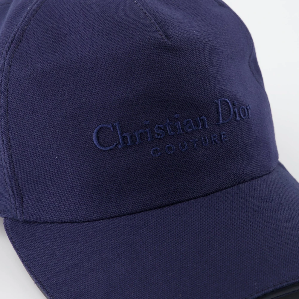 Dior Geborduurde Pet Blue Heren