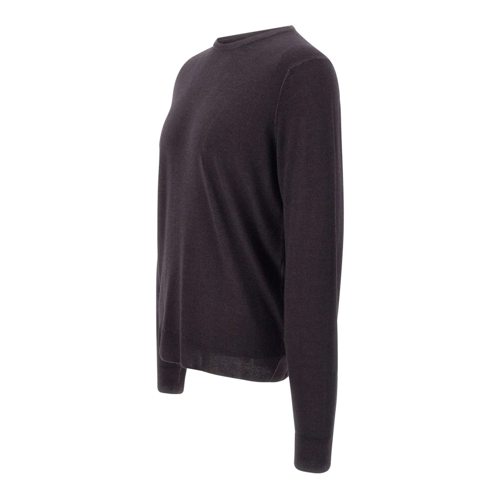 Filippo De Laurentiis Amaranth Wollen Trui Colors Collection Brown Heren