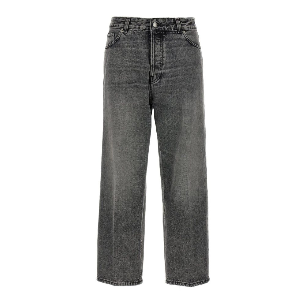 Haikure Women's Gray Classic Denim Jeans Grey - Straight Fit Jeans - W24 - Jeans