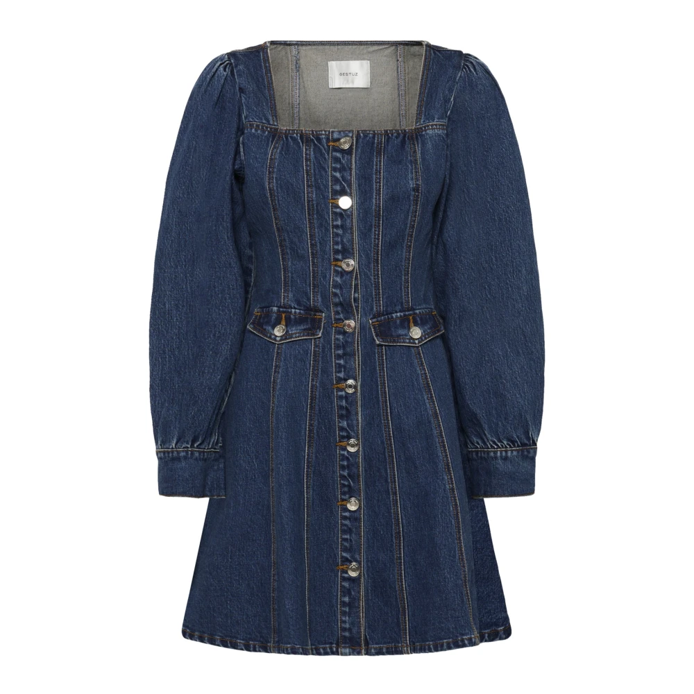 Gestuz Women's Blue Shirt Dresses, Xl, Shirt Dresses