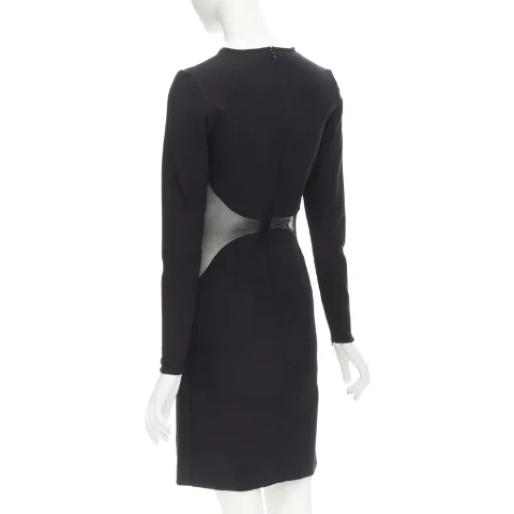 Stella McCartney Pre-owned Wool dresses Black Dames