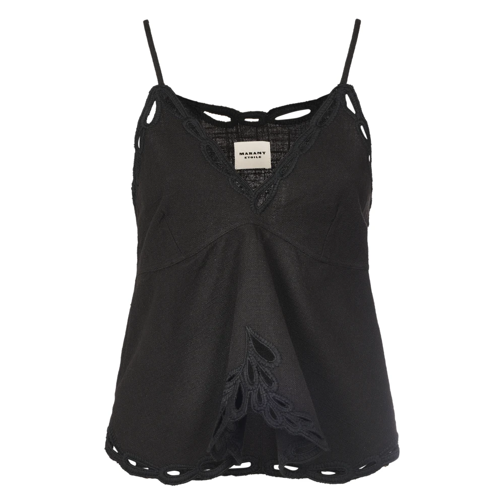 Isabel Marant Étoile Tomeki-Gb Top Black Dames