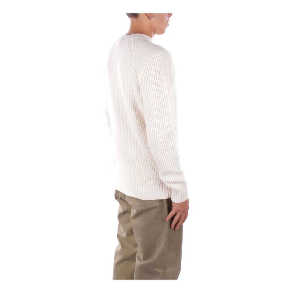 Suns Witte Logo Sweater Regular Fit White Heren