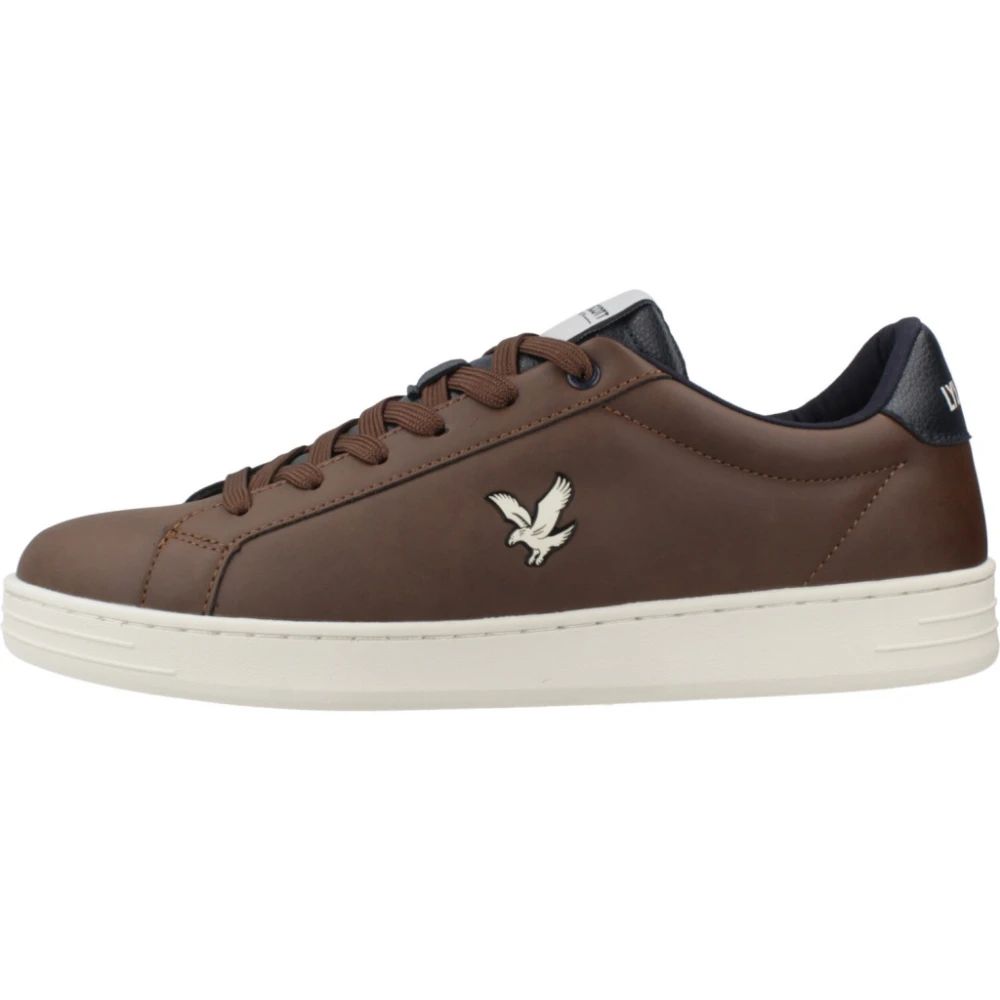 Lyle & Scott Elgin Sneaker Heren Schoenen Bruin