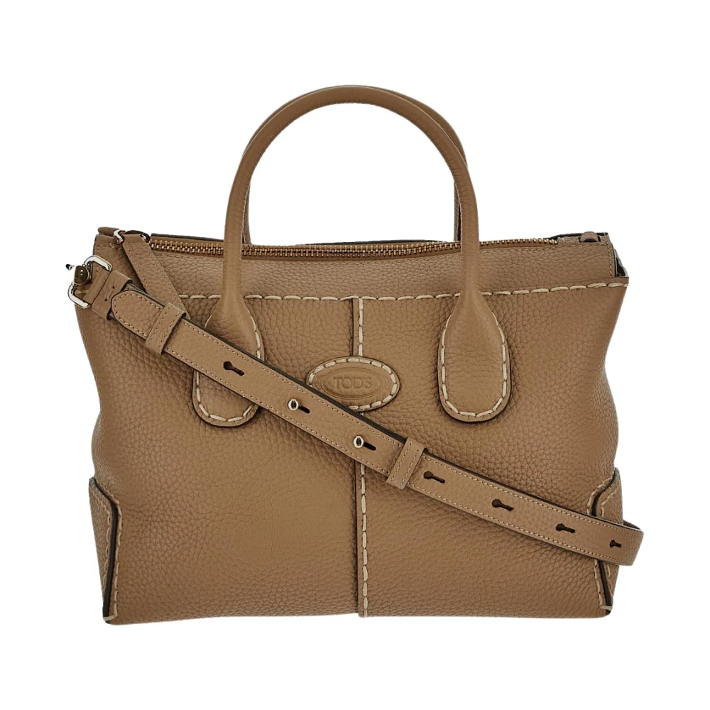 TOD'S Leren tas Brown Dames