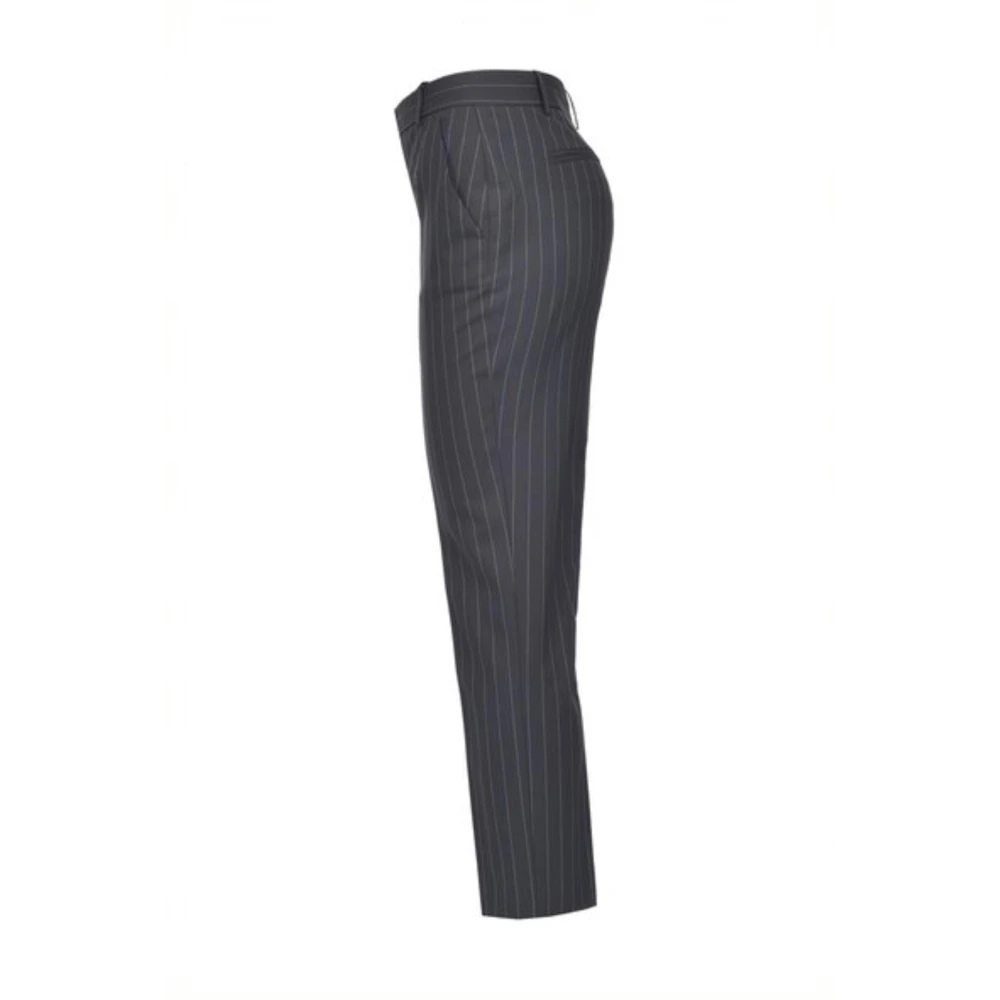 pinko Wollen Frisse Broek Black Dames