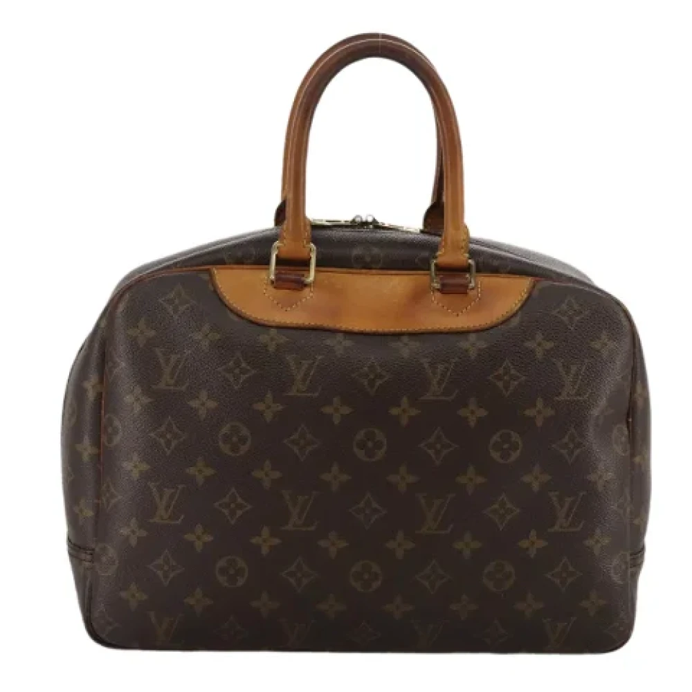 Louis Vuitton Vintage Pre-owned Canvas handbags Brown Dames