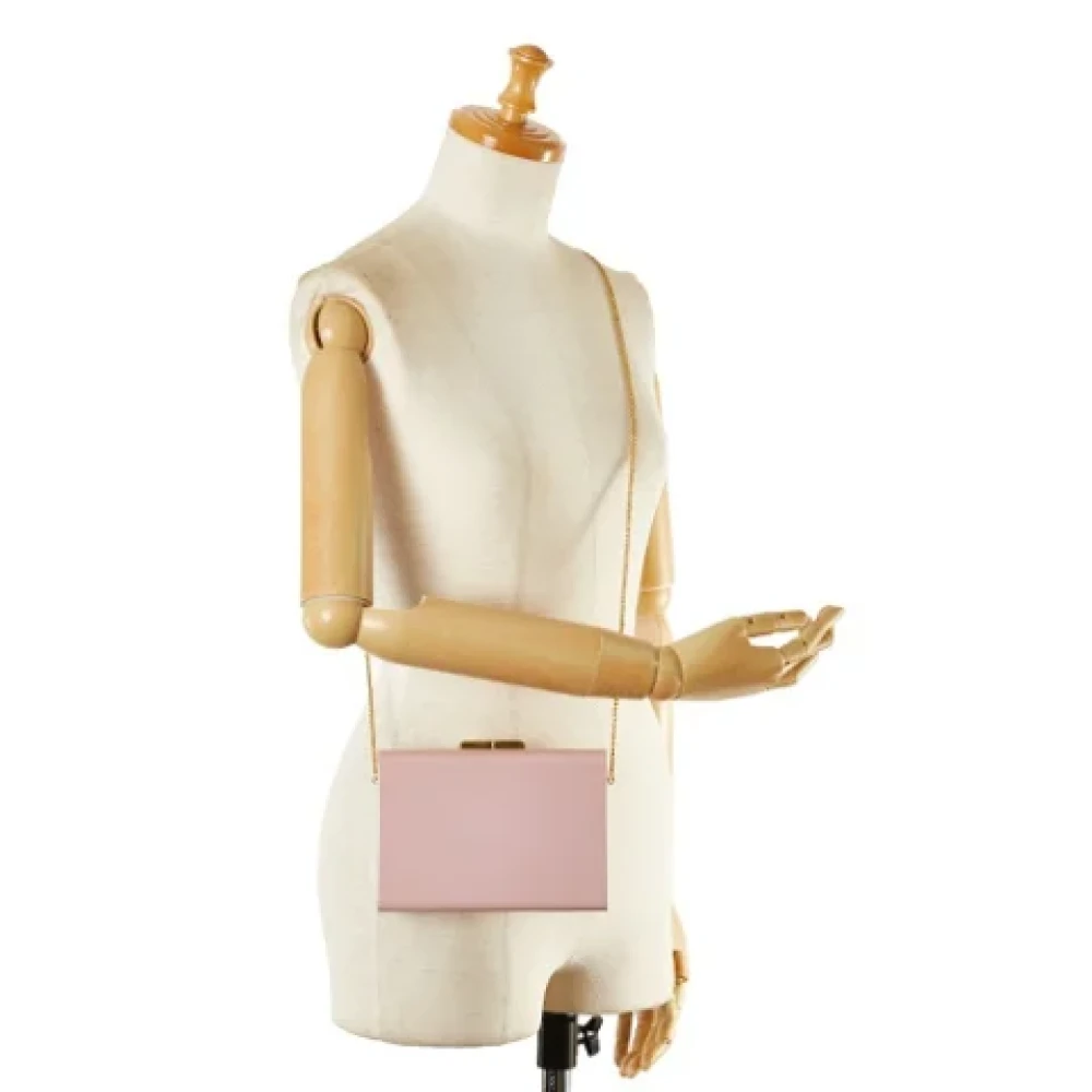 Salvatore Ferragamo Pre-owned Plastic shoulder-bags Pink Dames