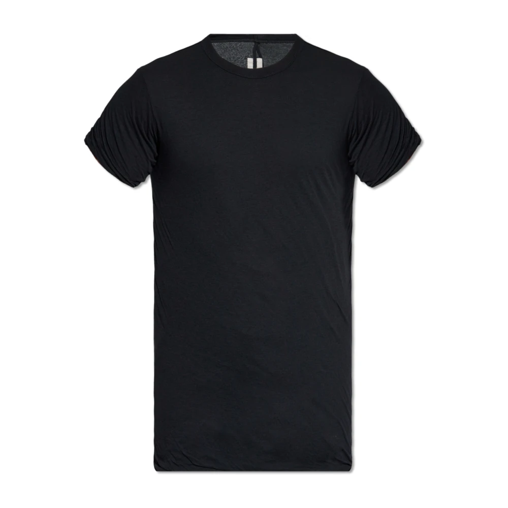 Rick Owens T-shirt `Double` Black Heren