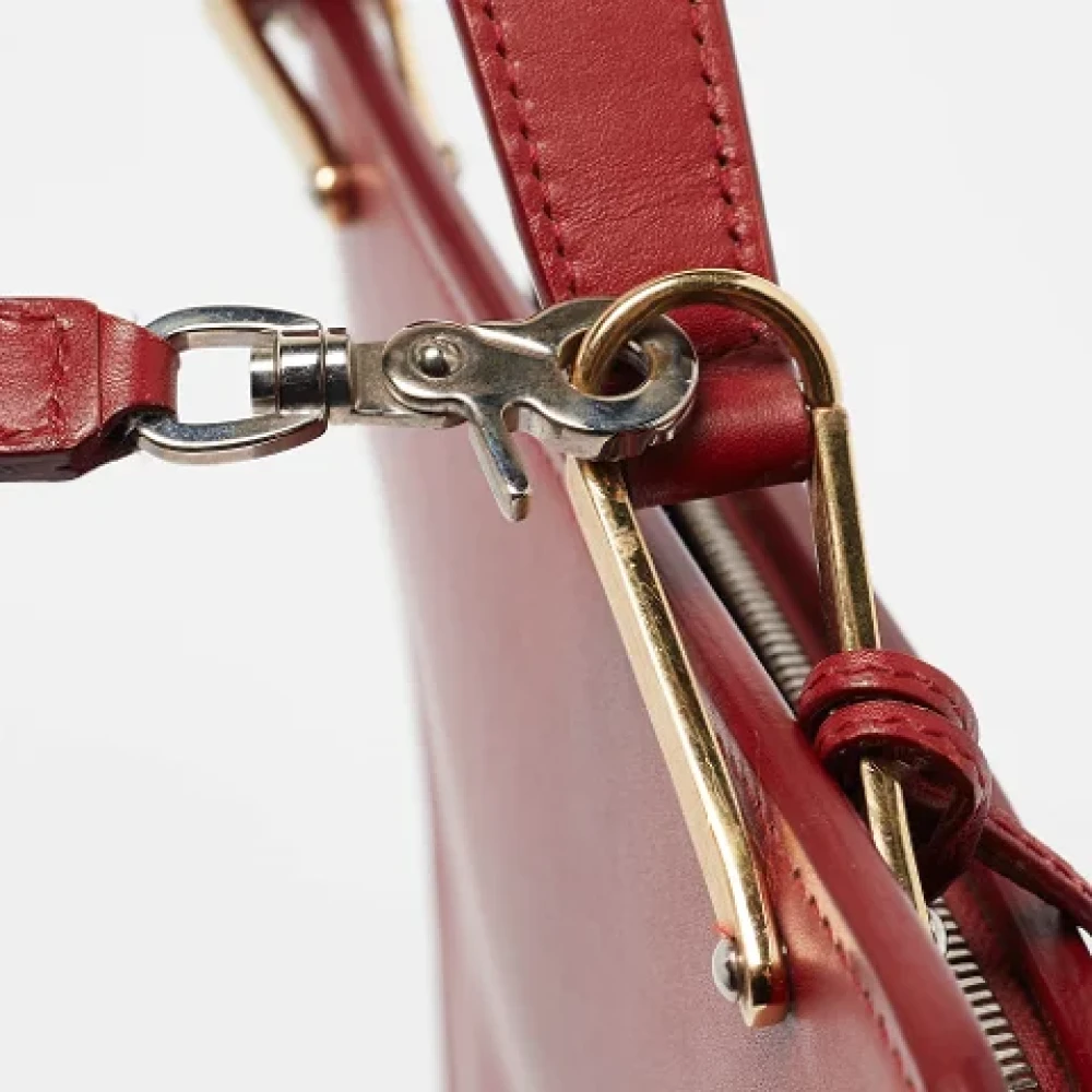 Balenciaga Vintage Pre-owned Leather balenciaga-bags Red Dames