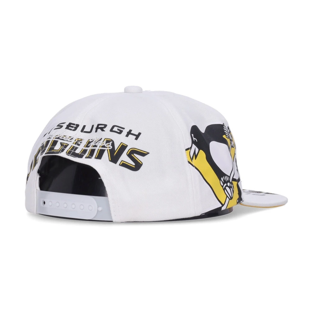 Mitchell & Ness Pittsburgh Penguins Platklep Pet White Heren