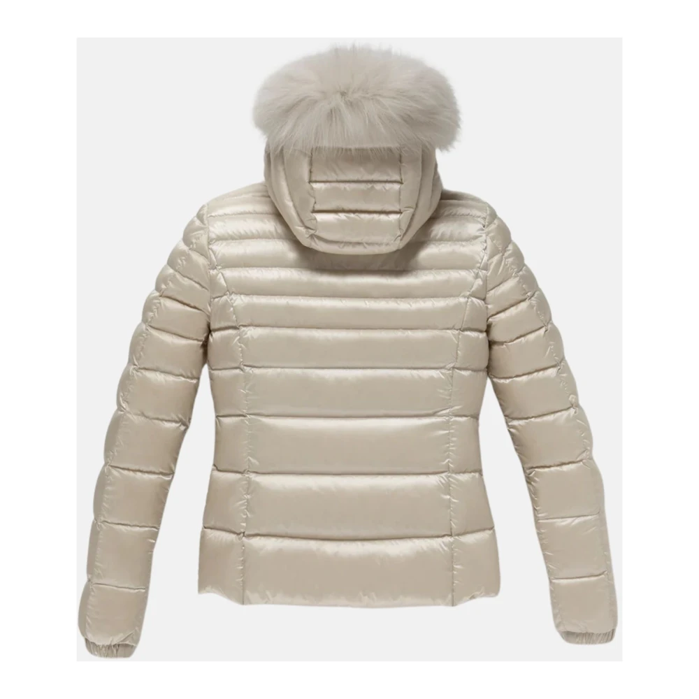 RefrigiWear Stijlvolle Winterjas Beige Dames