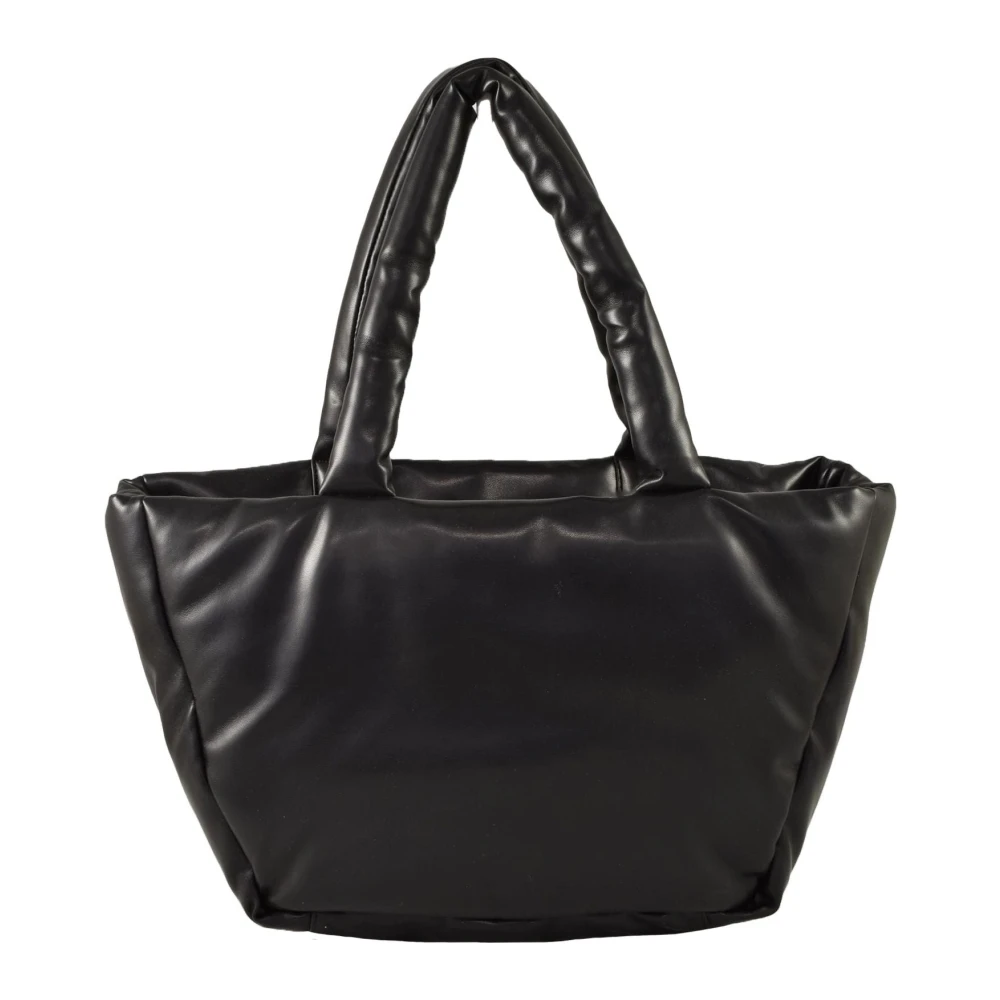 Msgm Stijlvolle PU Schoudertas Black Dames