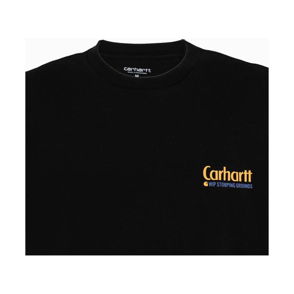 Carhartt WIP Organisch Katoenen Crew Neck T-Shirt Black Heren