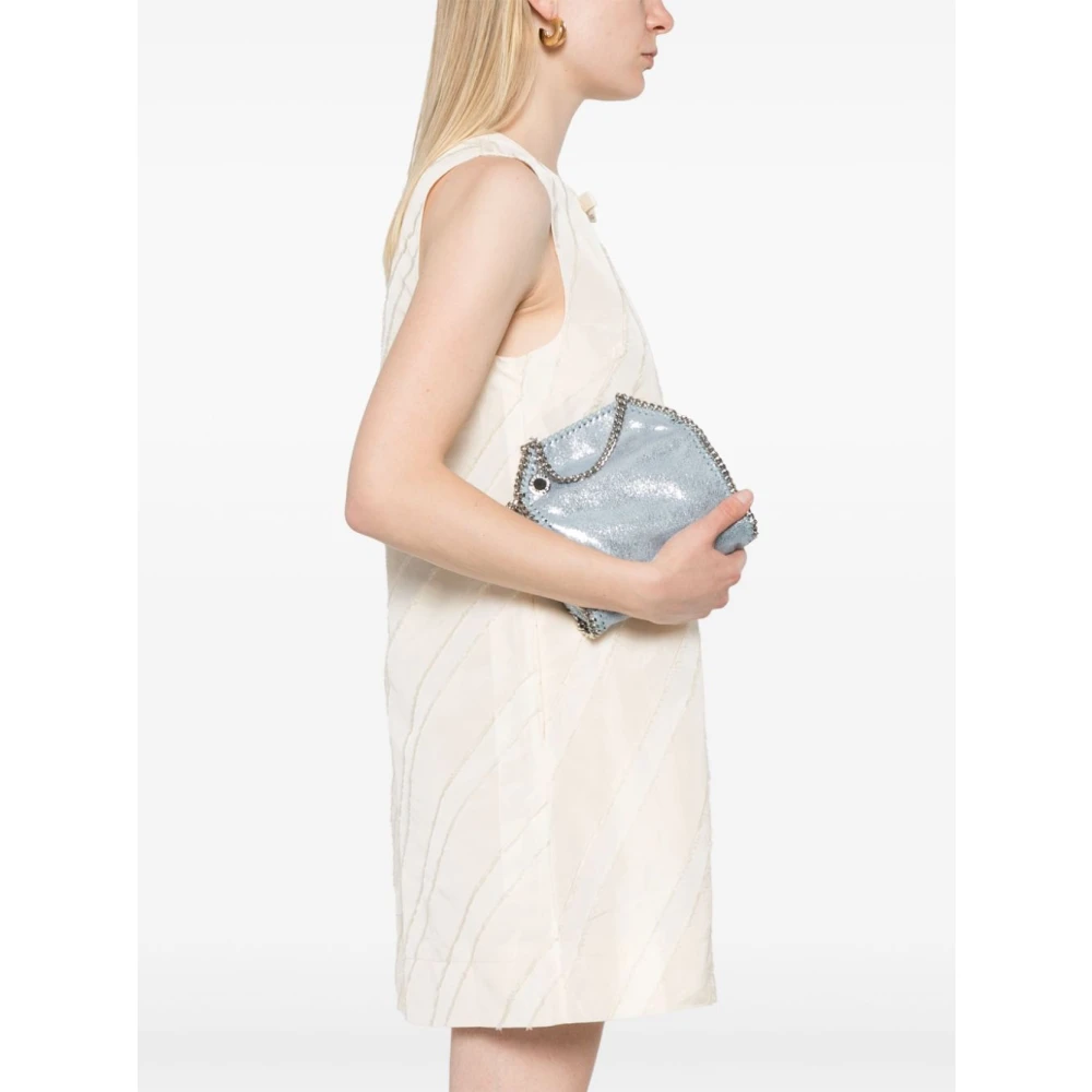 Stella Mccartney Blauwe Magnetische Sluiting Modetas Blue Dames