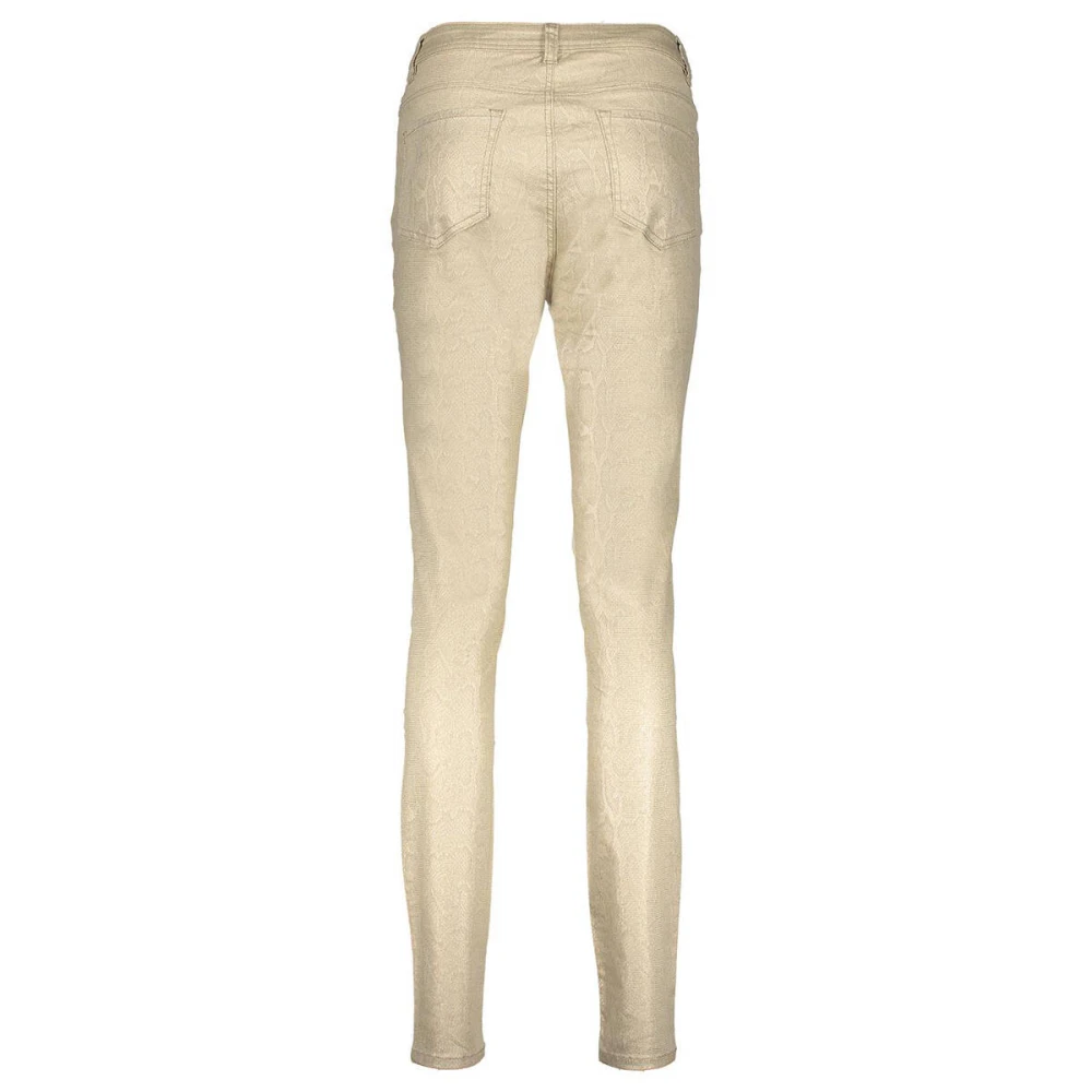 Geisha Jeans met slangenprint Yellow Dames