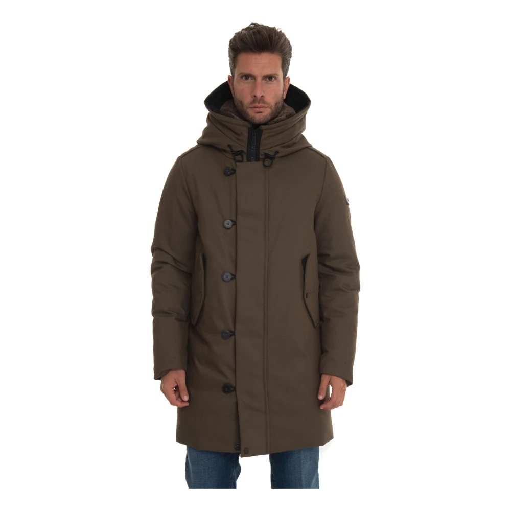 Peuterey - Coats > Parkas - Green - Peuterey - Modalova