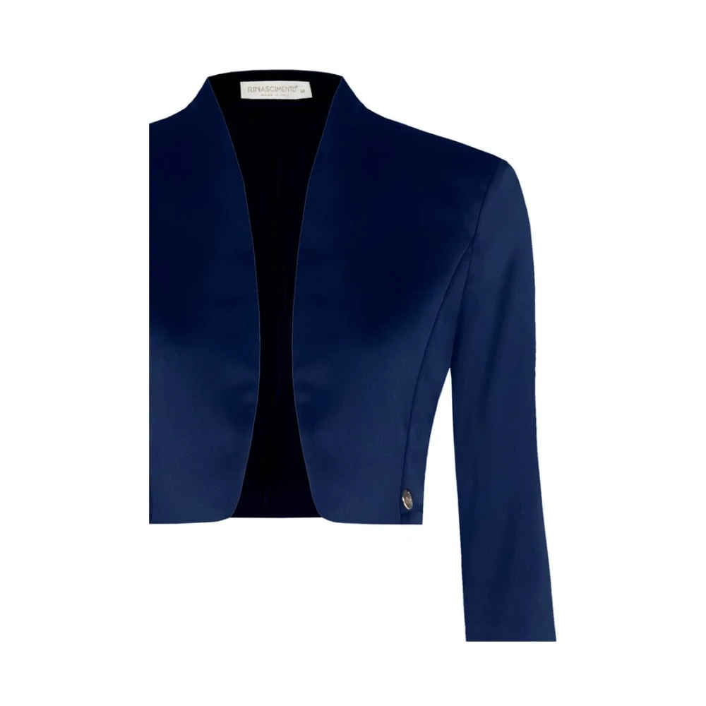 RINASCIMENTO Bolero met lange mouwen Blue Dames