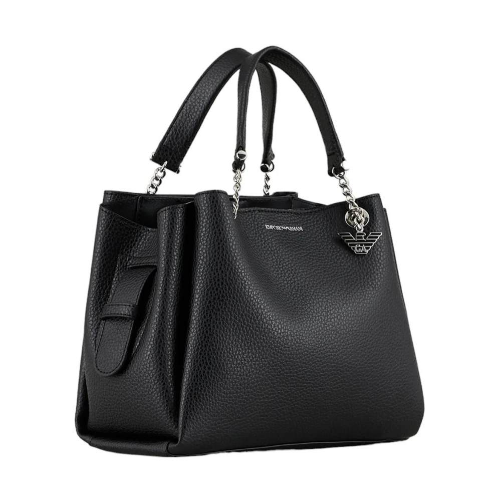 Emporio Armani Stijlvolle Dames Tote Tas Black Dames